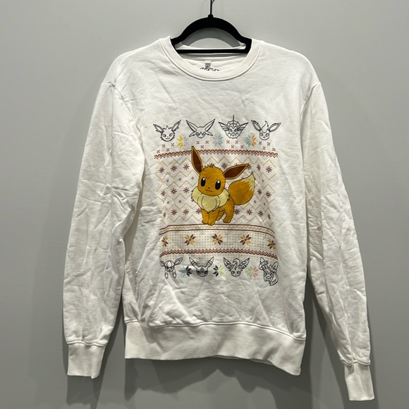 POKEMON EEVEE EVOLUTION SWEATER - CHRISTMAS SPECIAL - Picture 3 of 5